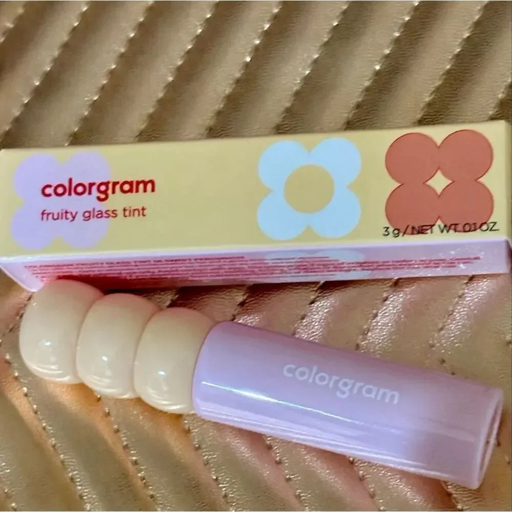 COLORGRAM - NWTIB - Fruity Glass Tint in #05 Sweet Persimmon. Full Size K-Beauty